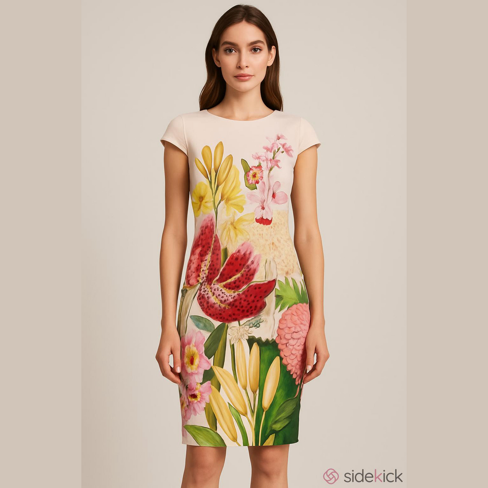 Ted Baker Floral Collection Sew in Love Dress A-Line Wedding Guest Bridal Shower